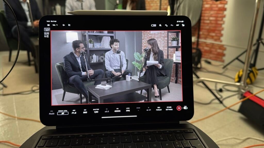 Creazione setup podcast4